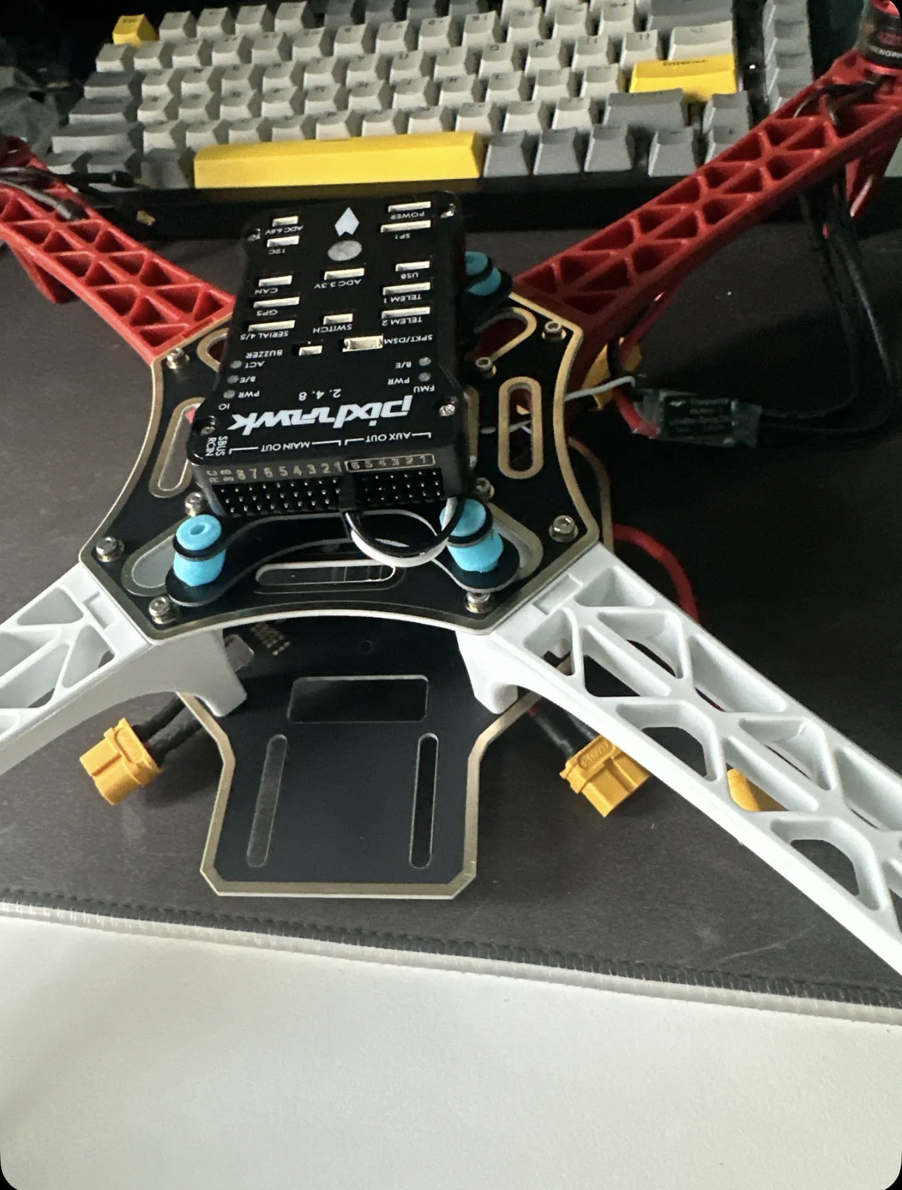 Initial assembly progress